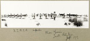 N.Z.M.F.A. inspectie, Khan Yunis, september 1917